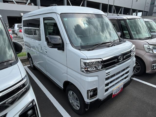 アトレーRS 雹害車12インチフルホイールキャップ オートエアコン キーフリーシステム スペアタイヤ LEDヘッドランプ パワースライドドア(両側)(静岡県)の中古車