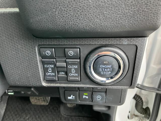 タントカスタムX14インチアルミホイール 大型エアロバンパー フルLEDヘッドランプ オート格納式カラードドアミラー 両側パワースライドドア キーフリーシステム プッシュボタンスタート(静岡県)の中古車