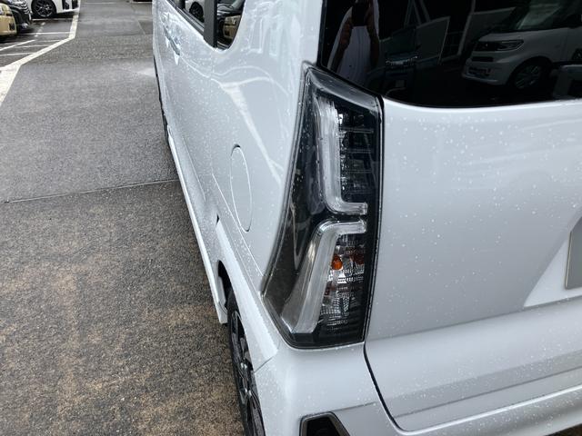 タントカスタムX14インチアルミホイール 大型エアロバンパー フルLEDヘッドランプ オート格納式カラードドアミラー 両側パワースライドドア キーフリーシステム プッシュボタンスタート(静岡県)の中古車