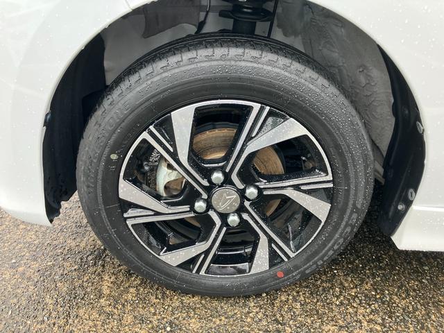 タントカスタムX14インチアルミホイール 大型エアロバンパー フルLEDヘッドランプ オート格納式カラードドアミラー 両側パワースライドドア キーフリーシステム プッシュボタンスタート(静岡県)の中古車