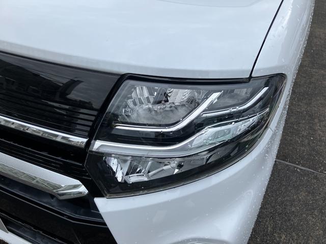 タントカスタムX14インチアルミホイール 大型エアロバンパー フルLEDヘッドランプ オート格納式カラードドアミラー 両側パワースライドドア キーフリーシステム プッシュボタンスタート(静岡県)の中古車