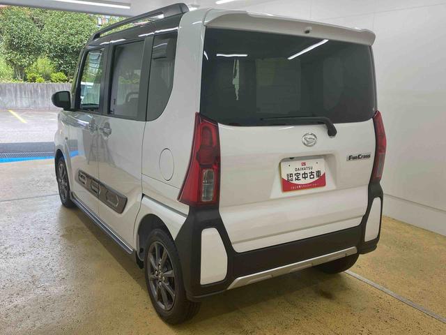 タントファンクロス　９型ディスプレイオーディオ　バックモニターまごころ保証（納車日から１年・走行距離無制限）付き　元社用車使用　９インチスマホ連携ディスプレイオーディオ　バックモニター　オートエアコン　シートヒーター　キーフリー　両側電動スライドドア（静岡県）の中古車