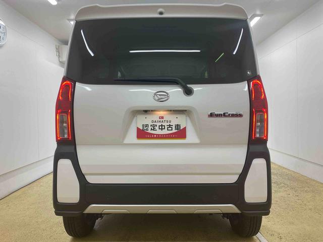 タントファンクロス　９型ディスプレイオーディオ　バックモニターまごころ保証（納車日から１年・走行距離無制限）付き　元社用車使用　９インチスマホ連携ディスプレイオーディオ　バックモニター　オートエアコン　シートヒーター　キーフリー　両側電動スライドドア（静岡県）の中古車