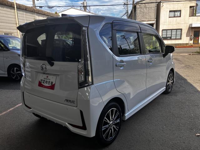 ムーヴカスタム　Ｘ　ＶＳ　ＳＡIIIＬＥＤヘッドランプ　オートエアコン　スマートキー　７インチナビ　ドラレコ（和歌山県）の中古車
