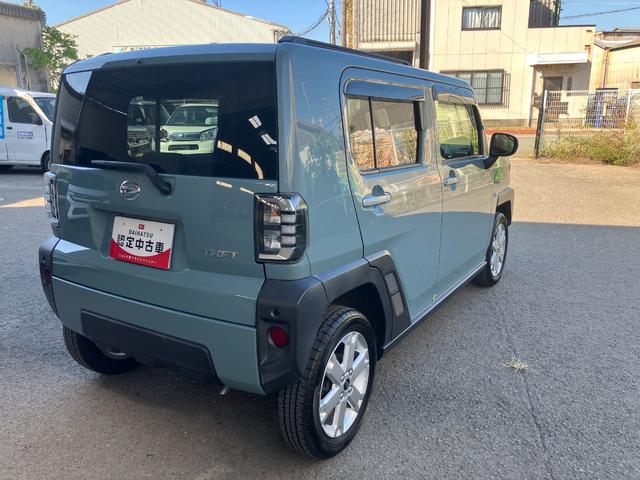 タフトGガラスルーフ プッシュスタートボタン 電動パーキング 7インチナビ パノラマ対応カメラ15インチアルミホイール(和歌山県)の中古車