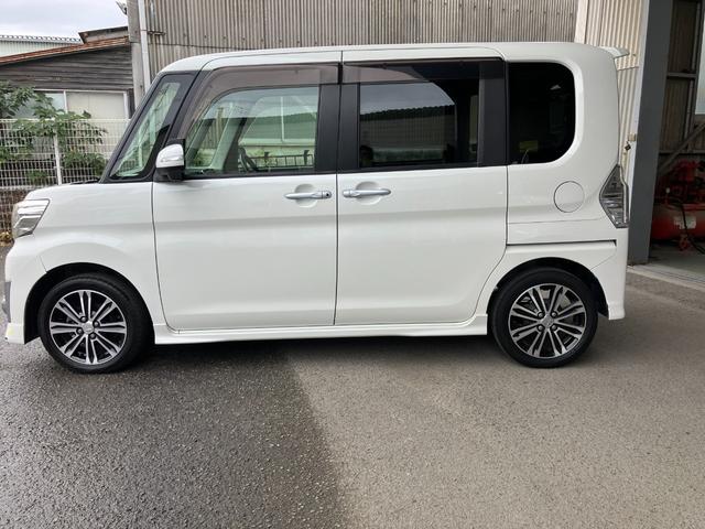 タントカスタムＲＳ　スマートセレクションＳＡ＆ＳＮプッシュスタートボタン　ＬＥＤヘッドランプ　両側パワースライドドア　１５インチアルミホイール　ミラクルオープンドア（和歌山県）の中古車