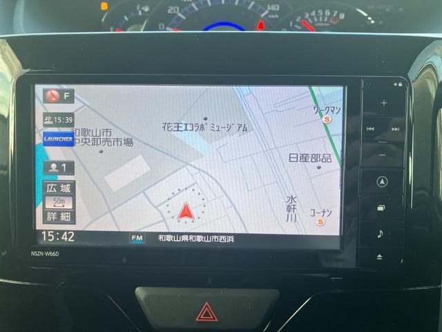 タントカスタムＸ　ＳＡII衝突被害軽減ブレーキ　衝突安全ボディ　ＬＥＤヘッドランプ　プッシュスタートボタン　オートエアコン　７インチナビ　バックカメラ左側パワースライドドア　ミラクルオープンドア　ＥＴＣ車載器（和歌山県）の中古車