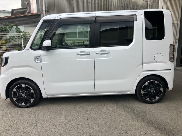 ウェイクGターボリミテッドSAIII衝突被害軽減ブレーキ 衝突安全ボディ プッシュスタートボタン 両側パワースライドドア LEDヘッドランプ 8インチナビ パノラマ対応カメラ15インチアルミホイール(和歌山県)の中古車