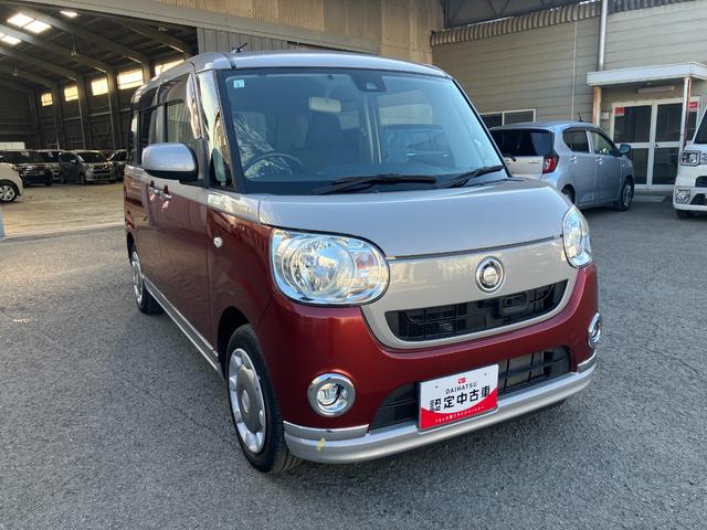 ムーヴキャンバスＸメイクアップ　ＳＡII衝突被害軽減ブレーキ　衝突安全ボディ　プッシュスタートボタン　スマートキー　ＥＴＣ車載器　７インチナビ　バックカメラ　ベンチシート　後席シートスライド　オートエアコン　ハロゲンヘッドランプ（和歌山県）の中古車