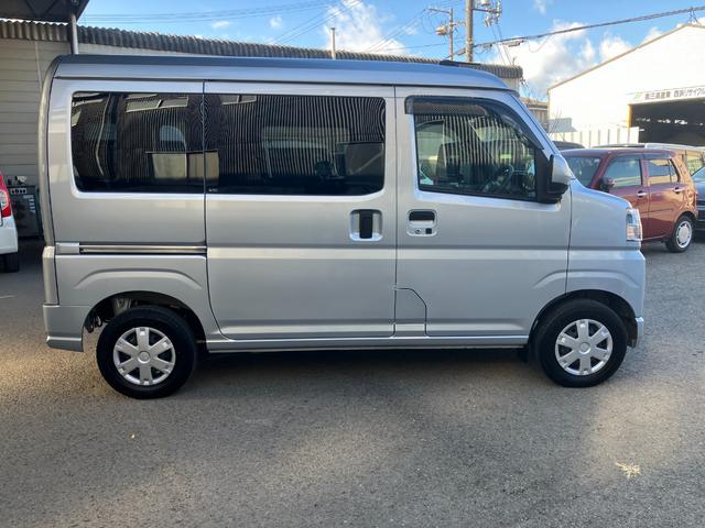 ハイゼットカーゴクルーズ衝突被害軽減ブレーキ　衝突安全ボディ　プッシュスタートボタン　スマートキー　電動格納ドアミラー　ＣＤチューナー　イージークローザー付スライドドア（和歌山県）の中古車