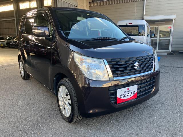 ワゴンRFXリミテッド衝突安全ボディ プッシュスタートボタン スマートキー オートエアコン CDチューナー 運転席シートヒーター 前席ベンチシート 後席シートスライド ETC車載器 14インチアルミホイール(和歌山県)の中古車