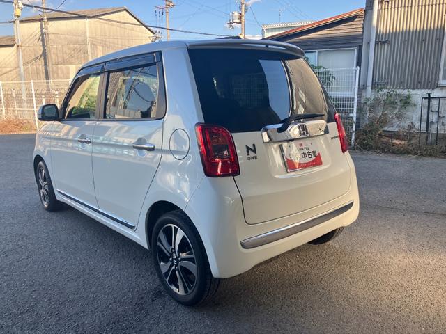 Ｎ−ＯＮＥプレミアム　ツアラー・Ｌパッケージ衝突安全ボディ　プッシュスタートボタン　オートエアコン　スマートキー　７インチナビ　バックカメラ　ステアリングスイッチ　１５インチアルミホイール　ディスチャージヘッドランプ（和歌山県）の中古車