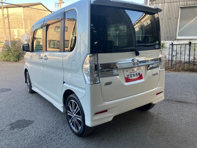 タントカスタムＲＳ　スマートセレクションＳＮ衝突被害軽減ブレーキ　衝突安全ボディ　ＬＥＤヘッドランプ　プッシュスタートボタン　両側パワースライドドア付　ＣＤチューナー　オートエアコン　ミラクルオープンドア　前席ベンチシート後席シートスライド（和歌山県）の中古車