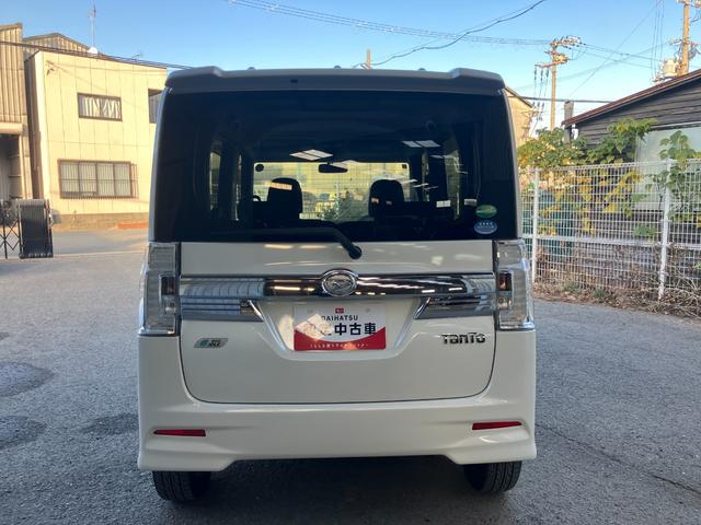 タントカスタムＲＳ　スマートセレクションＳＮ衝突被害軽減ブレーキ　衝突安全ボディ　ＬＥＤヘッドランプ　プッシュスタートボタン　両側パワースライドドア付　ＣＤチューナー　オートエアコン　ミラクルオープンドア　前席ベンチシート後席シートスライド（和歌山県）の中古車