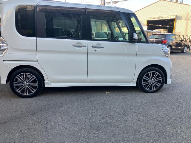 タントカスタムＲＳ　スマートセレクションＳＮ衝突被害軽減ブレーキ　衝突安全ボディ　ＬＥＤヘッドランプ　プッシュスタートボタン　両側パワースライドドア付　ＣＤチューナー　オートエアコン　ミラクルオープンドア　前席ベンチシート後席シートスライド（和歌山県）の中古車