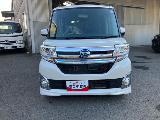 タントカスタムＲＳ　スマートセレクションＳＮ衝突被害軽減ブレーキ　衝突安全ボディ　ＬＥＤヘッドランプ　プッシュスタートボタン　両側パワースライドドア付　ＣＤチューナー　オートエアコン　ミラクルオープンドア　前席ベンチシート後席シートスライド（和歌山県）の中古車