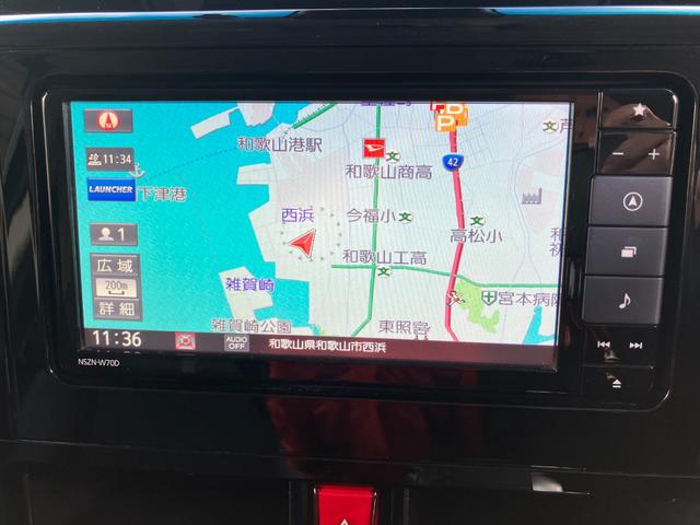 トールカスタムG衝突安全ボディ 衝突被害軽減ブレーキ LEDヘッドランプ 両側パワースライドドア 7インチナビ バックカメラ アダプティブクルーズコントロール アダプティブドライビングビーム14インチアルミホイール(和歌山県)の中古車
