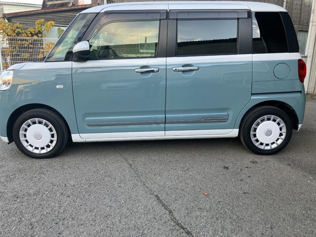 ムーヴキャンバスストライプスＧ衝突被害軽減ブレーキ　衝突安全ボディ　ＬＥＤヘッドランプ　クリアランスソナー　両側パワースライドドア　ディスプレイオーディオ　バックカメラ　シートヒーター　電動パーキング後席シートスライド（和歌山県）の中古車