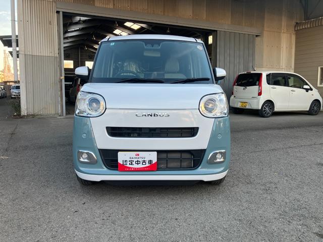 ムーヴキャンバスストライプスＧ衝突被害軽減ブレーキ　衝突安全ボディ　ＬＥＤヘッドランプ　クリアランスソナー　両側パワースライドドア　ディスプレイオーディオ　バックカメラ　シートヒーター　電動パーキング後席シートスライド（和歌山県）の中古車