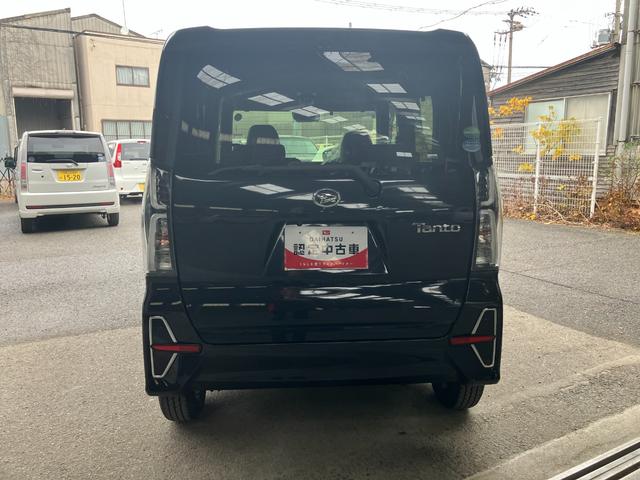 タントカスタムＸセレクション衝突安全ボディ　衝突被害軽減ブレーキ　ＬＥＤヘッドランプ　両側パワースライドドア　シートヒーター　７インチナビ　バックカメラ　ＥＴＣ車載器　プッシュスタートボタン　オートエアコン１４インチアルミ（和歌山県）の中古車
