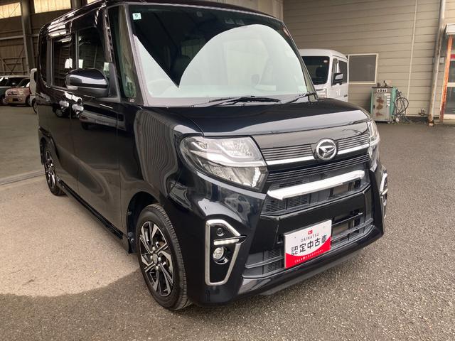 タントカスタムＸセレクション衝突安全ボディ　衝突被害軽減ブレーキ　ＬＥＤヘッドランプ　両側パワースライドドア　シートヒーター　７インチナビ　バックカメラ　ＥＴＣ車載器　プッシュスタートボタン　オートエアコン１４インチアルミ（和歌山県）の中古車