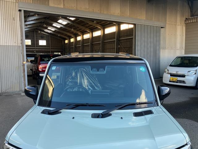 タフトＧターボ　ダーククロムベンチャー　ｅｃｏ　ＩＤＬＥレス軽自動車　衝突安全ボディ　衝突被害軽減ブレーキ　ＬＥＤヘッドランプ　プッシュスタートボタン　クリアランスソナー　ディスプレイオーディオ　バックカメラ　電動パーキング　シートヒーター　ガラスルーフ（和歌山県）の中古車