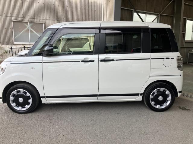 ムーヴキャンバスＧブラックアクセントＶＳ　ＳＡIII衝突被害軽減ブレーキ　衝突安全ボディ　ＬＥＤヘッドランプ　両側パワースライドドア　オートエアコン　７インチナビ　ＥＴＣ車載器　ドライブレコーダーパノラマ対応カメラ　プッシュスタートボタン（和歌山県）の中古車