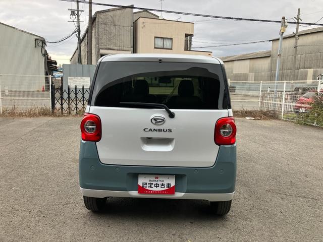 ムーヴキャンバスストライプスＧ衝突安全ボディ　衝突被害軽減ブレーキ　プッシュスタートボタン　両側パワースライドドア付　シートヒーター　ディスプレイオーディオ　バックカメラ　電動パーキング　　ドライブレコーダー（和歌山県）の中古車