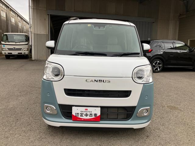 ムーヴキャンバスストライプスＧ衝突安全ボディ　衝突被害軽減ブレーキ　プッシュスタートボタン　両側パワースライドドア付　シートヒーター　ディスプレイオーディオ　バックカメラ　電動パーキング　　ドライブレコーダー（和歌山県）の中古車