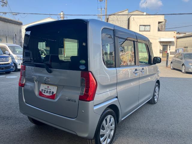 タントＸ　ＳＡIII衝突安全ボディ　衝突被害軽減ブレーキ　プッシュスタートボタン　左側パワースライドドア　シートヒーター　７インチナビ　バックカメラ　ＥＴＣ車載器ミラクルオープンドア　１４インチフルホイールキャップ（和歌山県）の中古車