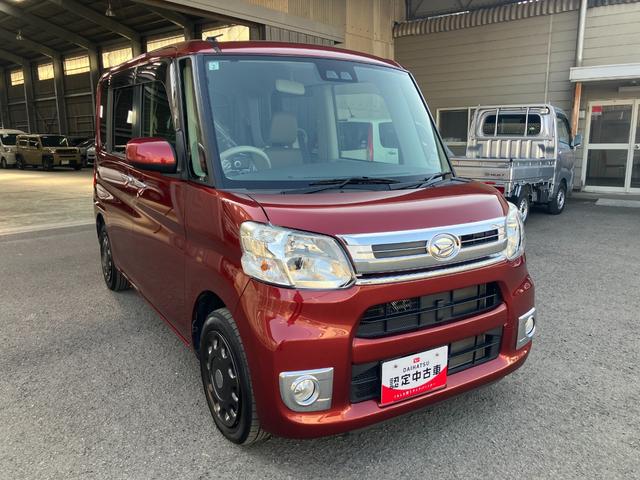 タントＸターボ　ＳＡIII衝突安全ボディ　衝突被害軽減ブレーキ　プッシュスタートボタン　両側パワースライドドア　７インチナビ　バックカメラ　シートヒーター　ミラクルオープンドアＬＥＤヘッドランプ　フォグランプ（和歌山県）の中古車