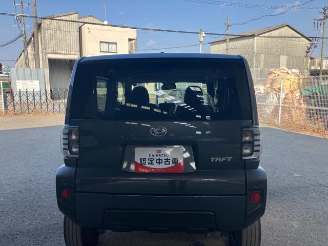 タフトＸ　ｅｃｏ　ＩＤＬＥ非装着車衝突安全ボディ　衝突被害軽減ブレーキ　ＬＥＤヘッドランプ　オートライト　オートエアコン　クリアランスソナー　電動パーキング　プッシュスタートボタン　スマートキーガラスルーフ（和歌山県）の中古車