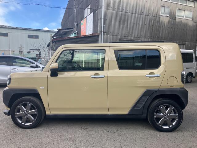 タフトＧターボ衝突安全ボディ　衝突被害軽減ブレーキ　ＬＥＤヘッドランプ　クリアランスソナー　シートヒーター　プッシュスタートボタン　電動パーキングブレーキ　１５インチアルミホイール　７インチナビ　バックカメラ（和歌山県）の中古車