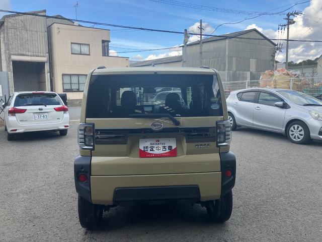 タフトＧターボ衝突安全ボディ　衝突被害軽減ブレーキ　ＬＥＤヘッドランプ　クリアランスソナー　シートヒーター　プッシュスタートボタン　電動パーキングブレーキ　１５インチアルミホイール　７インチナビ　バックカメラ（和歌山県）の中古車