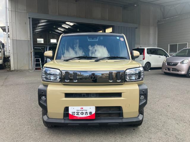 タフトＧターボ衝突安全ボディ　衝突被害軽減ブレーキ　ＬＥＤヘッドランプ　クリアランスソナー　シートヒーター　プッシュスタートボタン　電動パーキングブレーキ　１５インチアルミホイール　７インチナビ　バックカメラ（和歌山県）の中古車