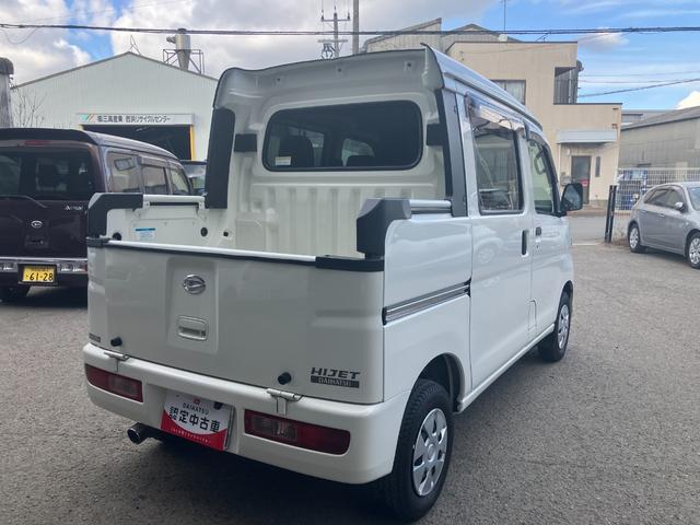 ハイゼットバンデッキバン衝突安全ボディ　キーレスエントリー　マニュアルエアコン　４速オートマチック　社外ナビ　社外ドラレコ　社外ＥＴＣ車載器１２インチラジアルタイヤ（和歌山県）の中古車