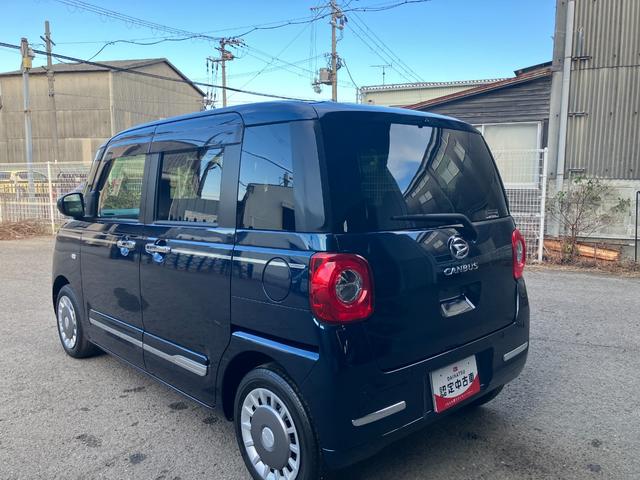 ムーヴキャンバスセオリーGターボターボ ワンオーナー 衝突被害軽減ブレーキ LEDヘッドランプ 両側パワースライドドア 7インチナビ バックカメラ シートヒーター アダプティブクルーズコントロール14インチフルホイールキャップ(和歌山県)の中古車