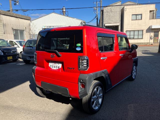 タフトＧワンオーナー　衝突安全ボディ　衝突被害軽減ブレーキ　ＬＥＤヘッドランプ　ＬＥＤフォグランプ　プッシュスタート　オートエアコン　電動パーキング　シートヒーター　ガラスルーフ　１５インチアルミホイール（和歌山県）の中古車