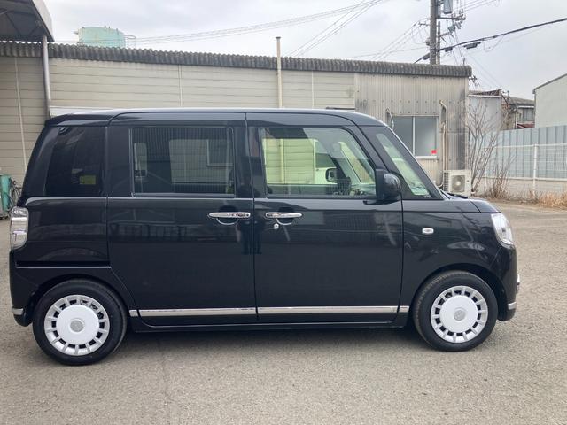 ムーヴキャンバスＧブラックアクセントＶＳ　ＳＡIII軽自動車　ＬＥＤヘッドランプ　プッシュスタートボタン　両側パワースライドドア　スマートキー　７インチナビ　パノラマ対応カメラ　オートエアコン　オートライト　１４インチフルホイールキャップ（和歌山県）の中古車