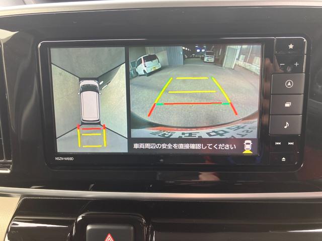 ムーヴキャンバスＧブラックアクセントＶＳ　ＳＡIII軽自動車　ＬＥＤヘッドランプ　プッシュスタートボタン　両側パワースライドドア　スマートキー　７インチナビ　パノラマ対応カメラ　オートエアコン　オートライト　１４インチフルホイールキャップ（和歌山県）の中古車