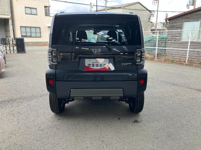 タフトＧ　ダーククロムベンチャー軽自動車　ＬＥＤヘッドランプ　プッシュスタートボタン　クリアランスソナー　スマートキー　オートエアコン　シートヒーター　電動パーキング　ガラスルーフ　１５インチアルミ（和歌山県）の中古車