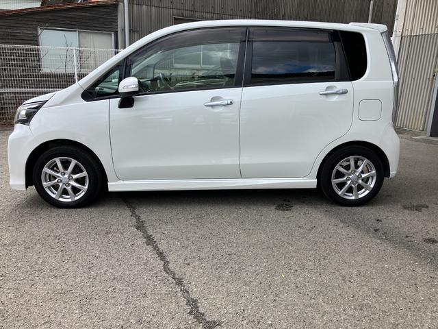 ムーヴカスタム　Ｘ　ＳＡ軽自動車　衝突安全ボディ衝突被害軽減ブレーキ　プッシュスタートボタン　ＬＥＤヘッドランプ　オートエアコン　ベンチシート７インチナビ　バックカメラ　１４インチアルミホイール　後席シートスライド（和歌山県）の中古車