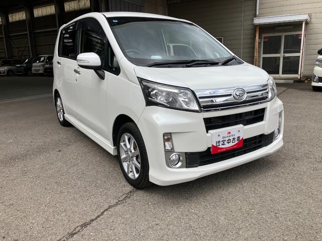 ムーヴカスタム　Ｘ　ＳＡ軽自動車　衝突安全ボディ衝突被害軽減ブレーキ　プッシュスタートボタン　ＬＥＤヘッドランプ　オートエアコン　ベンチシート７インチナビ　バックカメラ　１４インチアルミホイール　後席シートスライド（和歌山県）の中古車