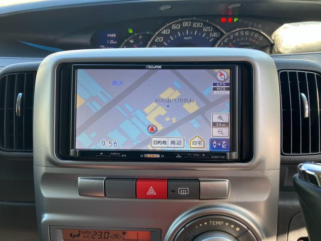 タントG軽自動車 衝突安全ボディ トップシェイドガラス スマートキー 左側パワースライドドア 社外ナビ 社外ETC車載器ミラクルオープンドア 14インチアルミホイール(和歌山県)の中古車