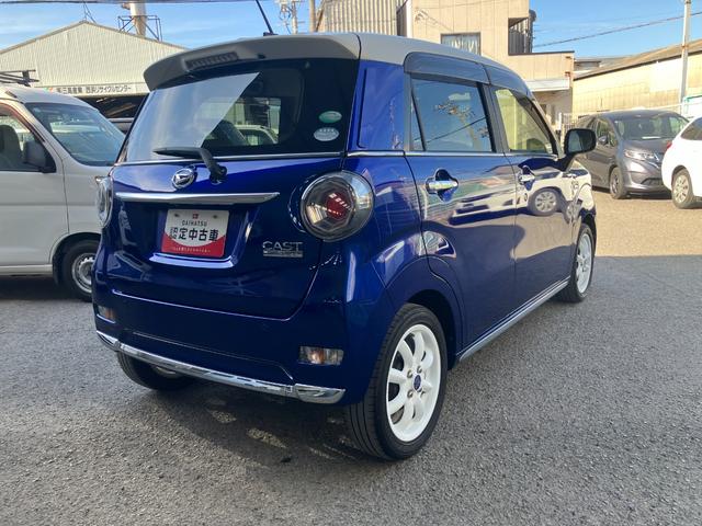 キャストスタイルＧ　ターボ　ＳＡII軽自動車　衝突安全ボディ衝突被害軽減ブレーキ　プッシュスタートボタン　スマートキー　オートエアコン　７インチ社外ナビ　社外ＥＴＣ車載器　オートエアコン　バックカメラ　１５インチアルミ（和歌山県）の中古車