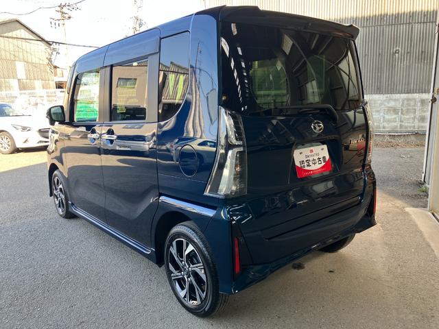 タントカスタムＸ軽自動車　ワンオーナー　純正７インチナビ　パノラマモニター　ドライブレコーダー　ＥＴＣ車載器　シートヒーター　両側パワースライドドア　ＬＥＤヘッドランプ　ＬＥＤフォグランプ　１４インチアルミホイール（和歌山県）の中古車