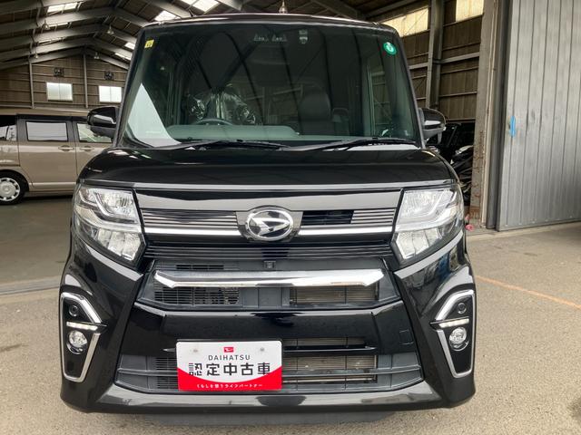 タントカスタムＲＳ軽自動車　ターボ　ワンオーナー　衝突安全ボディ　衝突被害軽減ブレーキ　純正９インチナビ　パノラマモニター　ＥＴＣ車載器　ドライブレコーダー　両側パワースライドドア　１５インチアルミホイール（和歌山県）の中古車