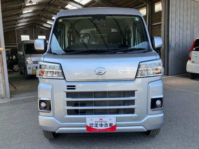 ハイゼットカーゴクルーズターボ軽自動車　ターボ　衝突被害軽減ブレーキ　プッシュスタートボタン　両側パワースライドドア　デジタルインナーミラー　バックモニター　ＣＤチューナー　ＬＥＤヘッドランプ　ＬＥＤフォグランプ（和歌山県）の中古車