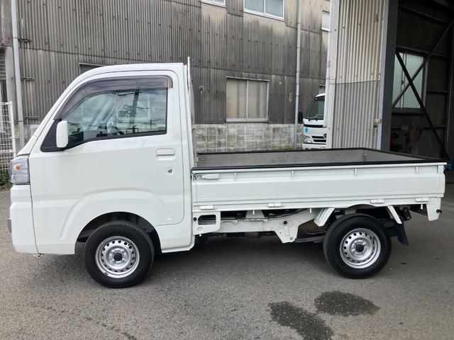 ハイゼットトラックエクストラＳＡIIIｔ軽自動車　ワンオーナー　４速ＡＴ　三方開き　ＣＤチューナー　ハロゲンヘッドランプ　ＬＥＤフォグランプ　パワーウィンドウ　キーレスエントリー　１２インチタイヤ（和歌山県）の中古車