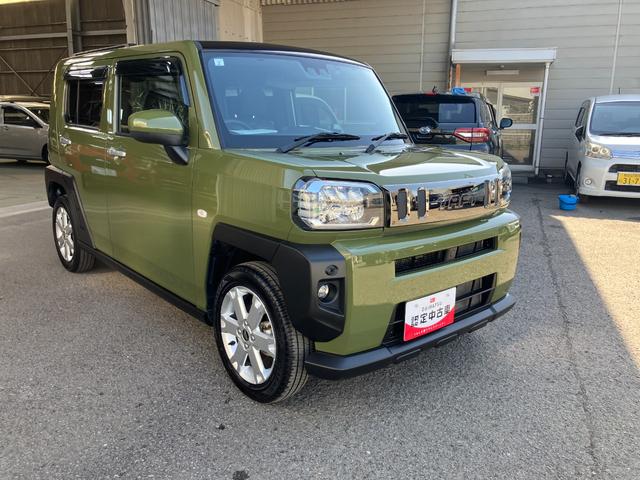 タフトＧ軽自動車　衝突被害軽減ブレーキ　ＬＥＤヘッドランプ　ＬＥＤフォグランプ　ガラスルーフ　シートヒーター　純正７インチナビ　バックモニター　ＥＴＣ車載器　ドライブレコーダー　１５インチアルミホイール（和歌山県）の中古車